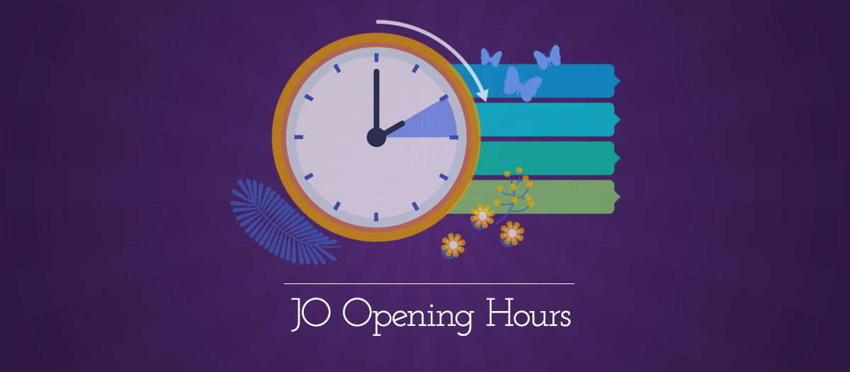 JO Opening Hours